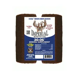 Whitetail Institute MB20 Whitetail 30-06 Mineral Block Supplement for Deer 25-lbs