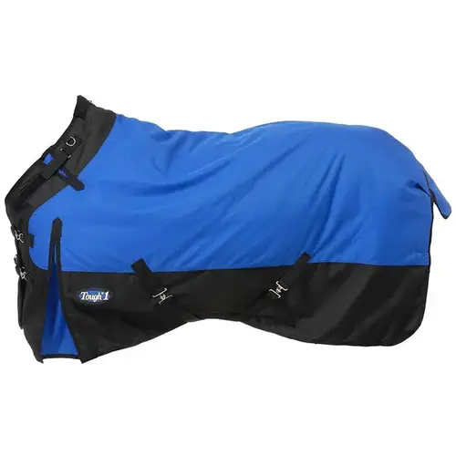 TOUGH HORSE 81" BLANKET WITH SNUGGIT - BLUE TOUGH HORSE 81" BLANKET WITH SNUGGIT - BLUE