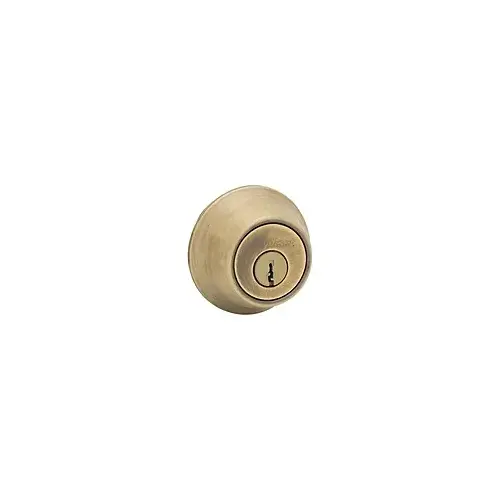 Kwikset 660 Single Cylinder Deadbolt from the 660 Series Polished Brass Keyed 6 Alike Kwikset 660 Single Cylinder Deadbolt from the 660 Series Polished Brass Keyed 6 Alike