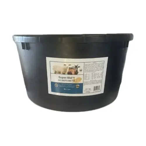 Supermol 16% Sheep & Goat Tub w/ Pre- & Probiotics - 125 lb. Tub - pack of 4