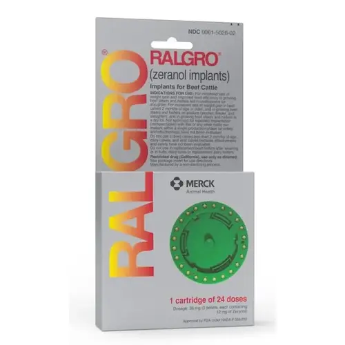 Ralgro Implants 24-Dose Cartridge Ralgro Implants 24-Dose Cartridge