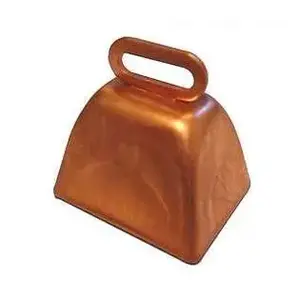 Bevin Bros Mfg Co XO-C Bevin Brothers Mfg Co Inc Souvenir Bell COPPER