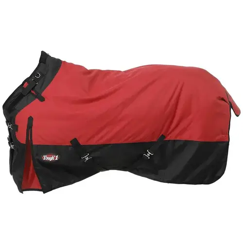 TOUGH HORSE 75" BLANKET WITH SNUGGIT - RED