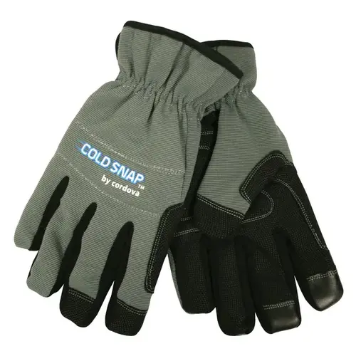 Cold Snap High Performance All Purpose Touchscreen Fingertips Therma-Cor Lining Gloves - Large Pair Cold Snap High Performance All Purpose Touchscreen Fingertips Therma-Cor Lining Gloves - Large Pair