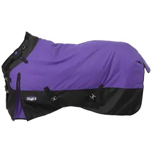 JT International Dist. Inc. 32-212025-10-78" Tough-1 Horse 1200D 78" Waterproof Blanket with Poly Snuggit - Purple