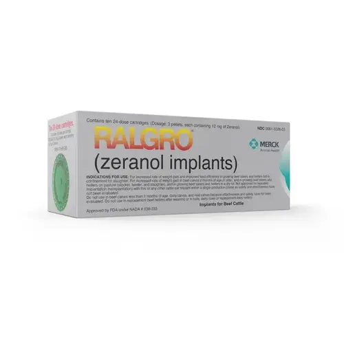 Ralgro Implants - Box of 10 Cartridges Ralgro Implants - Box of 10 Cartridges