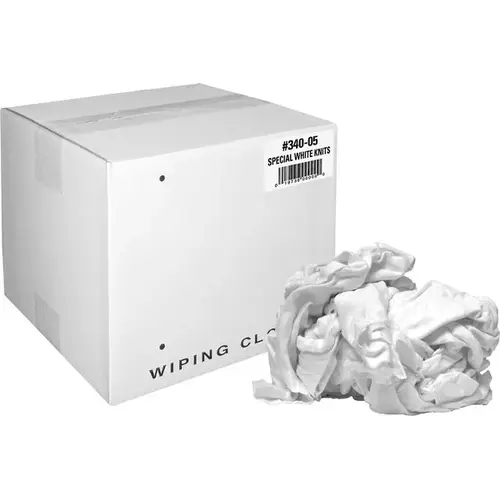 Special White Knit Wiping Rags - Box Special White Knit Wiping Rags - Box