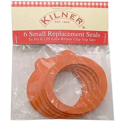 Glass Storage Jar Rubber Seals 4-Ounce pack of 6 Glass Storage Jar Rubber Seals 4-Ounce pack of 6