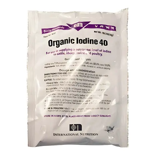 Organic Iodine 40 Grain 1-LB