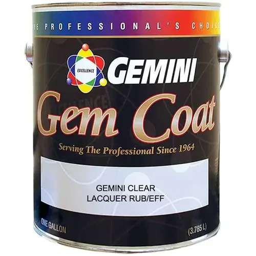 Gemini Clear Lacquer Rubbed Effect 25 degree 1G