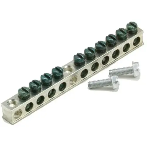 Ground Bar Kit - 10 Terminals Ground Bar Kit - 10 Terminals