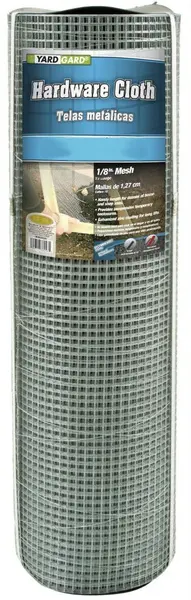 Alligator Brand 27 Gauge Glavanized Hardware Cloth Handy Roll - 1/8x1/8x48-10 14210025 Alligator Brand 27 Gauge Glavanized Hardware Cloth Handy Roll - 1/8x1/8x48-10 14210025