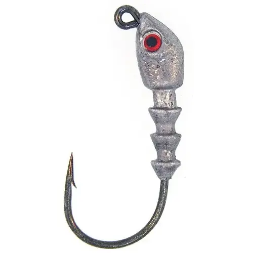 Jighead JA Series Fishing Lure 1/16-oz Lead/Red Eye