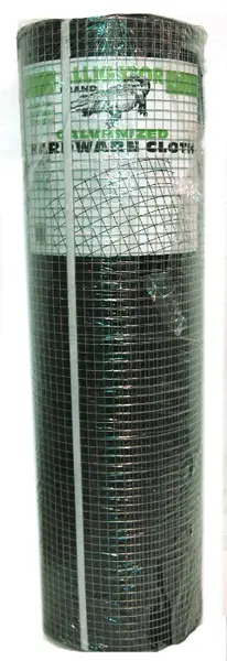 Alligator Brand 1/2x1/2x60 HARDWARE CLOTH 19ga 100 ROLL (HOT DIP GALV) 14210289 Alligator Brand 1/2x1/2x60 HARDWARE CLOTH 19ga 100 ROLL (HOT DIP GALV) 14210289