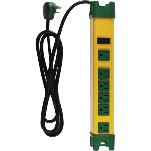 Surge Protector 6-Outlet 250-Joules - Metal Casing Surge Protector 6-Outlet 250-Joules - Metal Casing