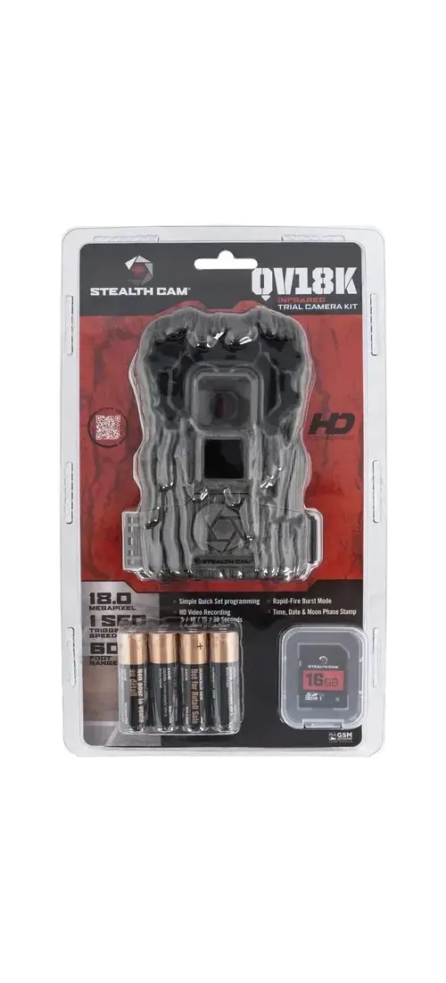 GSM Outdoors QV18 Stealth Cam Reaper 12 Combo Kit Buy Now
