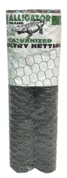 Alligator Brand 3 Way Triple Pack Hex Poultry Netting 1 x 36 x 75FT 14210733 Alligator Brand 3 Way Triple Pack Hex Poultry Netting 1 x 36 x 75FT 14210733