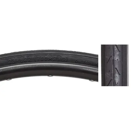 Bicycle Tire 700 x 23 Road Tire - Black Bicycle Tire 700 x 23 Road Tire - Black