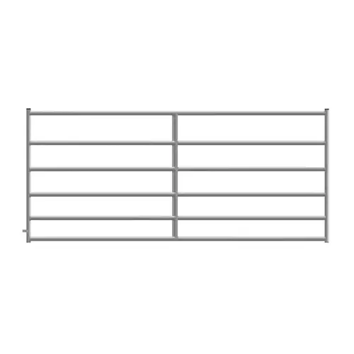 2" x 10 ft Six Tube Galvanized Heavy Gate 2" x 10 ft Six Tube Galvanized Heavy Gate
