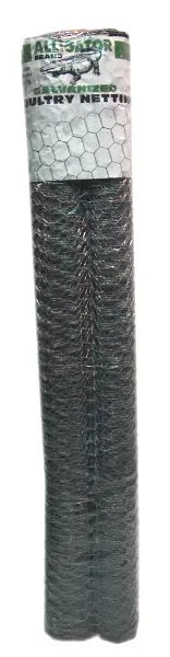 Alligator Brand 3 Way Triple Pack Hex Poultry Netting 1 x 48 x 75FT 14210741 Alligator Brand 3 Way Triple Pack Hex Poultry Netting 1 x 48 x 75FT 14210741