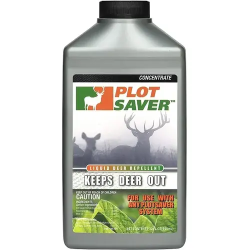 Plotsaver Deer Repellent Liquid - 1 Quart Concentrate