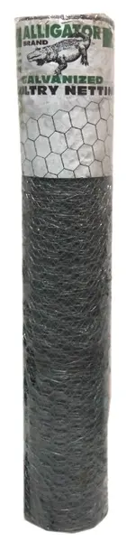 Alligator Brand Hex Poultry Netting 1 x 36 x 150FT 14210059 Alligator Brand Hex Poultry Netting 1 x 36 x 150FT 14210059