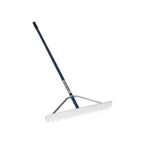 Lute Asphalt Rake 36" 24-Tines Aluminum with 72" Handle Lute Asphalt Rake 36" 24-Tines Aluminum with 72" Handle