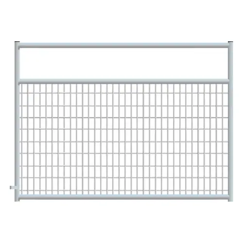2" x 4" Wire Mesh Galvanized Square Corner 6 ft. Gate 2" x 4" Wire Mesh Galvanized Square Corner 6 ft. Gate