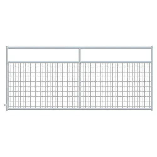 2" x 4" Wire Mesh Galvanized Square Corner 10 ft. Gate 2" x 4" Wire Mesh Galvanized Square Corner 10 ft. Gate