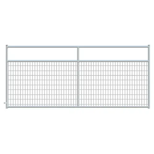 2" x 4" Wire Mesh Galvanized Square Corner 12 ft. Gate 2" x 4" Wire Mesh Galvanized Square Corner 12 ft. Gate