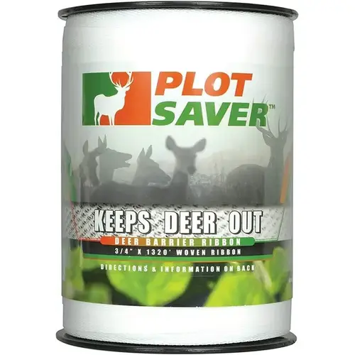Plotsaver White Ribbon - 1,320 feet