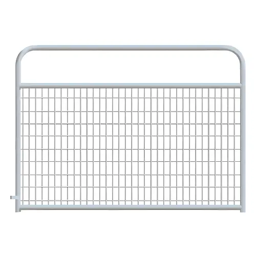 Gate Wired (2x4) Round Corner 6ft - Galvanized
