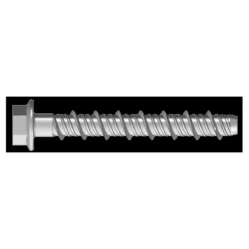 3/8X3 HEX CONCRETE ANCHOR 4138300 LG DIA. ZINC pack of 50 3/8X3 HEX CONCRETE ANCHOR 4138300 LG DIA. ZINC pack of 50