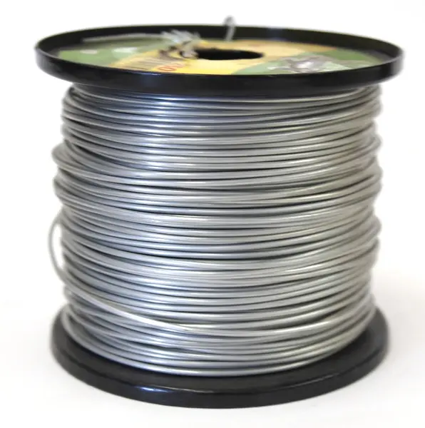 Alligator Brand 17 Gauge 250FT Galvanized Electric Fence Wire 14221050 Alligator Brand 17 Gauge 250FT Galvanized Electric Fence Wire 14221050