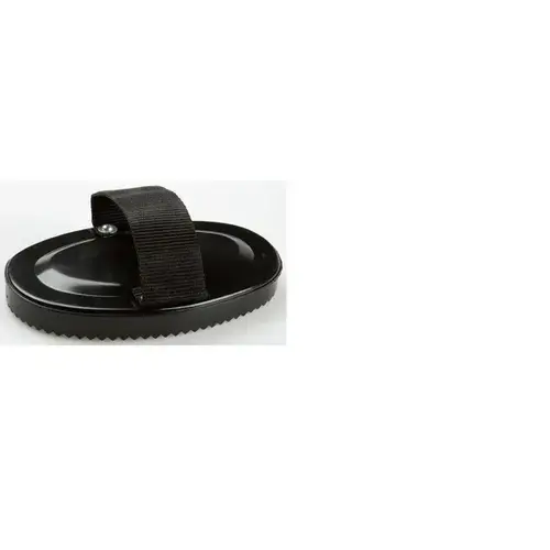 Rubber Curry Comb W/ Web Strap