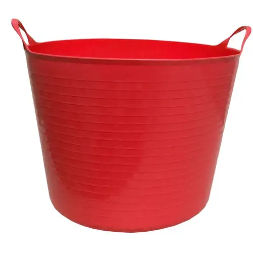 Tuff Flex 7 Gallon Tub - Red Tuff Flex 7 Gallon Tub - Red