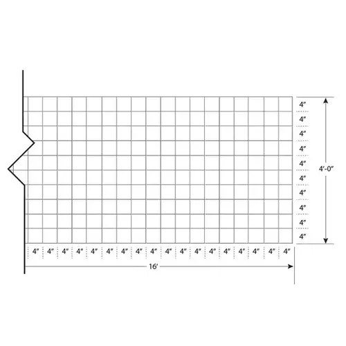 Utility Panel 6-Gauge 13-Wire 48" x 16ft Utility Panel 6-Gauge 13-Wire 48" x 16ft