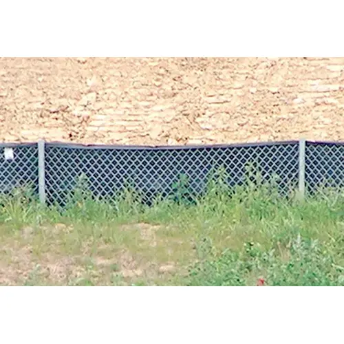 Contractor Grade Silt Fence 36"x100' 50gm Fab 11post (10' OC)