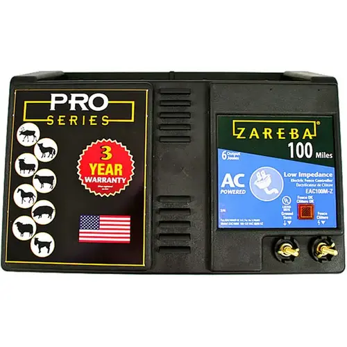Electric Fence AC-Powered Controller 100-Mile Electric Fence AC-Powered Controller 100-Mile