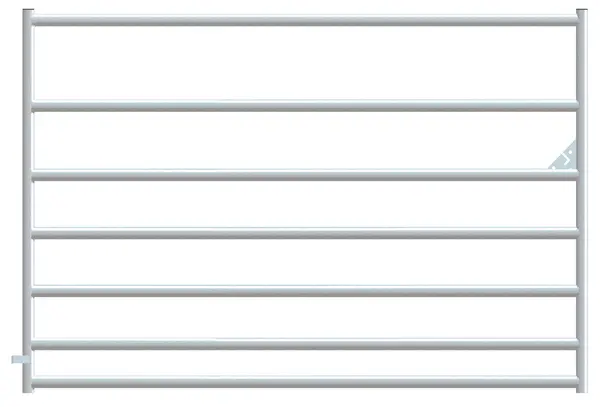 Alligator Brand 7 Bar Galvanized Square Corner 4 ft. 14233445 Alligator Brand 7 Bar Galvanized Square Corner 4 ft. 14233445