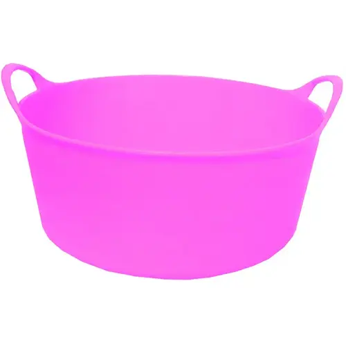 Tuff Short Flex 4.2 Gallon Tub - Pink Tuff Short Flex 4.2 Gallon Tub - Pink