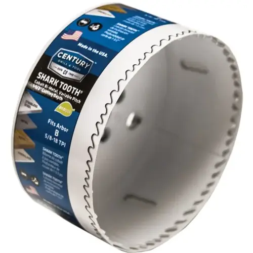 HOLE SAW 3-5/8IN BI-METAL SHARK TOOTH - pack of 2 HOLE SAW 3-5/8IN BI-METAL SHARK TOOTH - pack of 2
