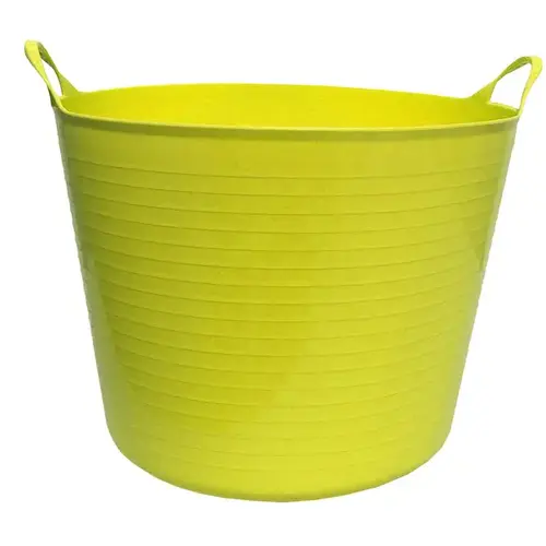 Tuff Flex 12 Gallon Tub - Yellow Tuff Flex 12 Gallon Tub - Yellow