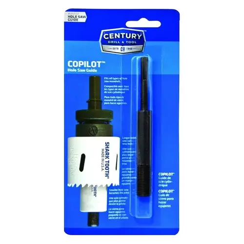 CoPilot Holesaw Adapter Shark Tooth