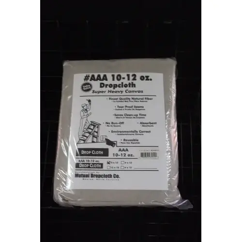 Drop Cloth Super Heavy Canvas 9 x 12