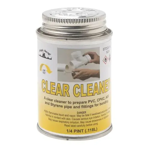 Clear Cleaner 1/4-Pint