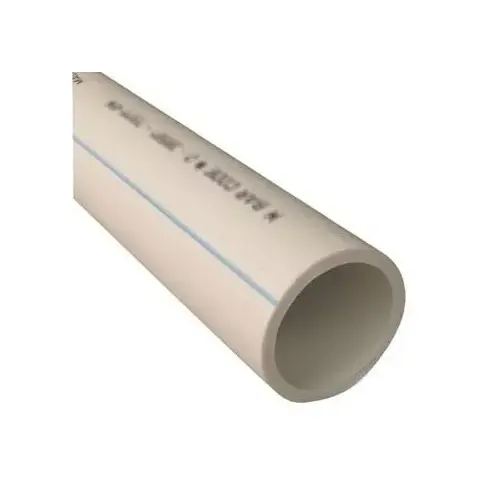 Plain End Schedule 40 Cellular Core PVC-DWV Pipe 2" x 20'