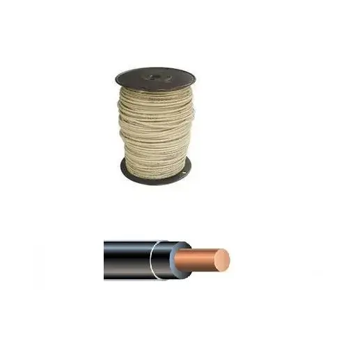 THHN Copper Wire Solid 12-Gauge 500ft - White THHN Copper Wire Solid 12-Gauge 500ft - White