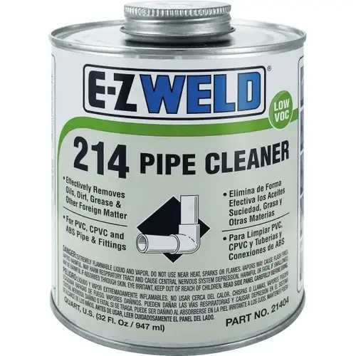 Pipe Cleaner 214 Clear 1-Pint