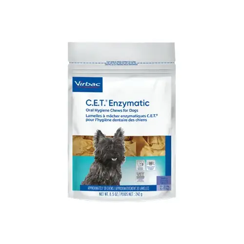 C.E.T. Enzymatic Oral Chews - Small Dog - 8.5 ounces C.E.T. Enzymatic Oral Chews - Small Dog - 8.5 ounces